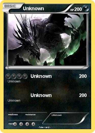 Pokemon Unknown