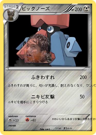 Pokemon ビックノーズ