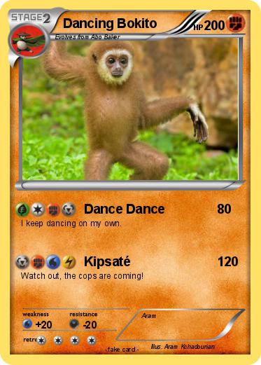 Pokemon Dancing Bokito