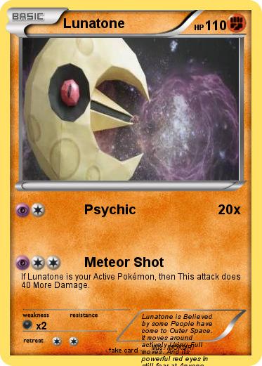 Pokemon Lunatone