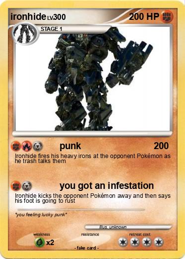 Pokemon ironhide