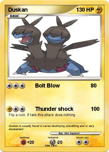 Pokemon Duskan