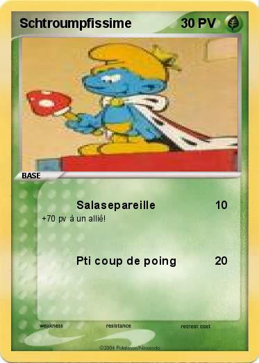 Pokemon Schtroumpfissime