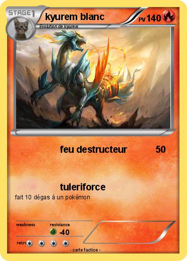 Pokemon kyurem blanc