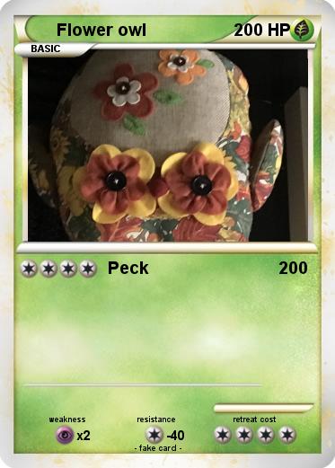 Pokemon Flower owl