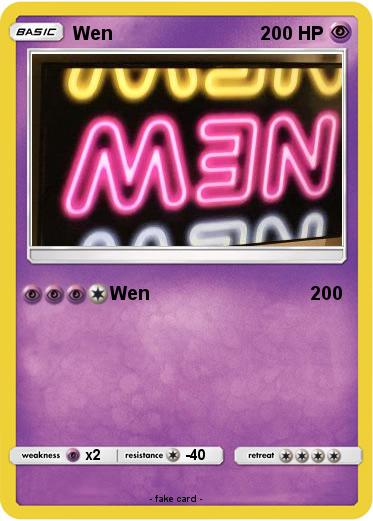 Pokemon Wen