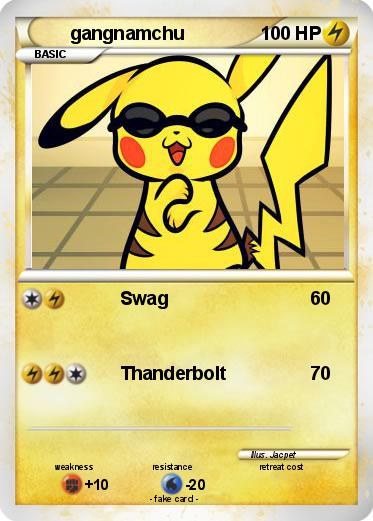 Pokemon gangnamchu