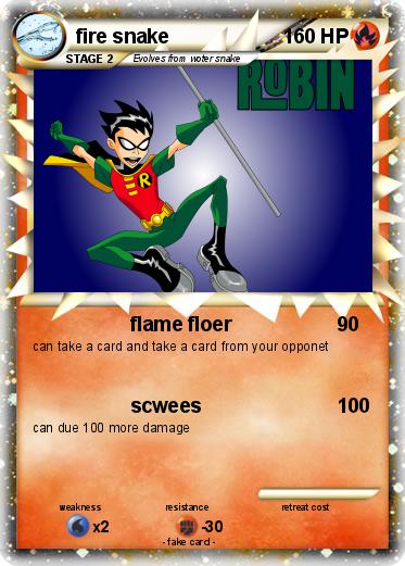 Pokemon fire snake