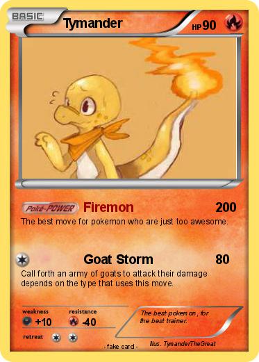 Pokemon Tymander