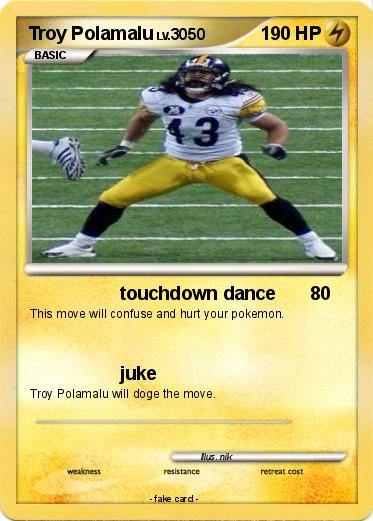 Pokemon Troy Polamalu