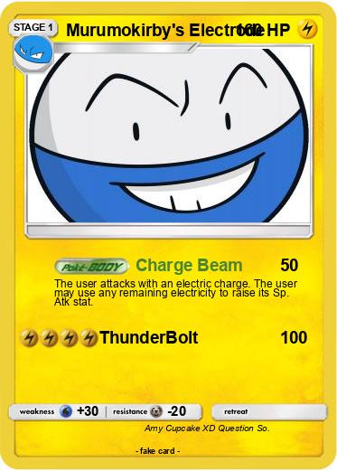 Pokemon Murumokirby's Electrode