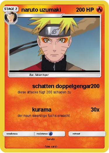 Pokemon naruto uzumaki