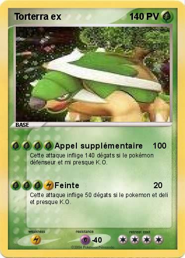 Pokemon Torterra ex