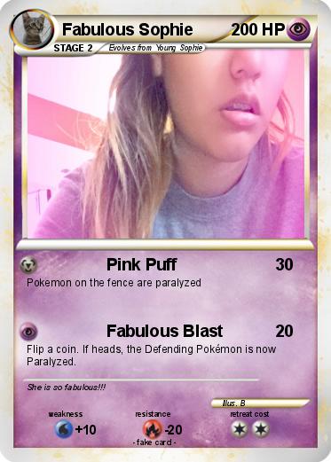 Pokemon Fabulous Sophie