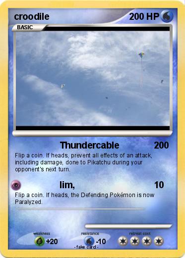 Pokemon croodile