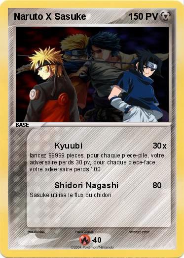 Pokemon Naruto X Sasuke