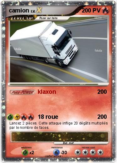 Pokemon camion