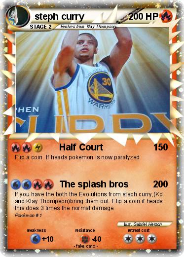 Pokemon steph curry