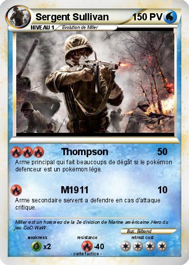 Pokemon Sergent Sullivan