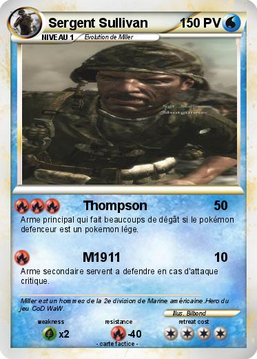 Pokemon Sergent Sullivan