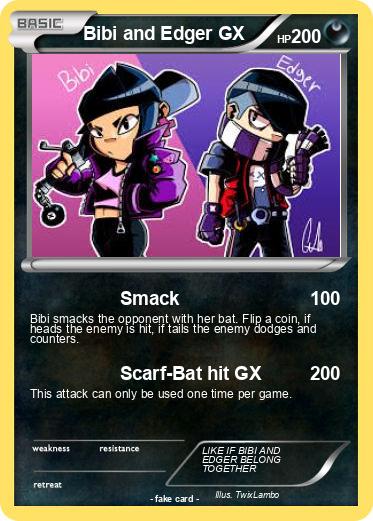 Pokemon Bibi and Edger GX
