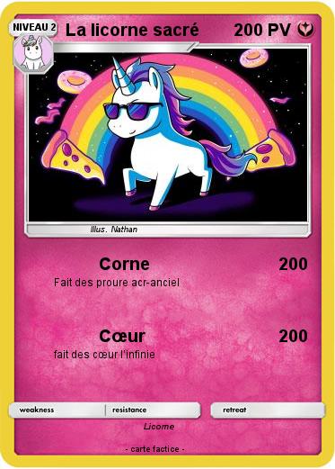 Pokemon La licorne sacré