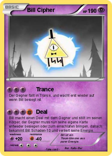 Pokemon Bill Cipher