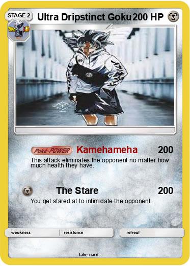 Pokemon Ultra Dripstinct Goku