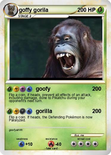 Pokemon goffy gorila