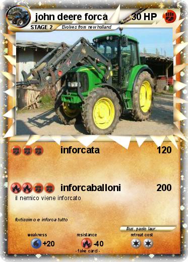 Pokemon john deere forca