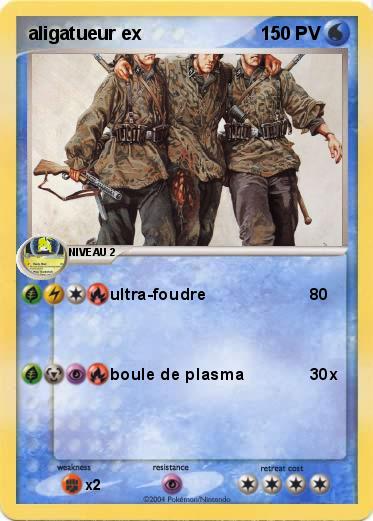 Pokemon aligatueur ex