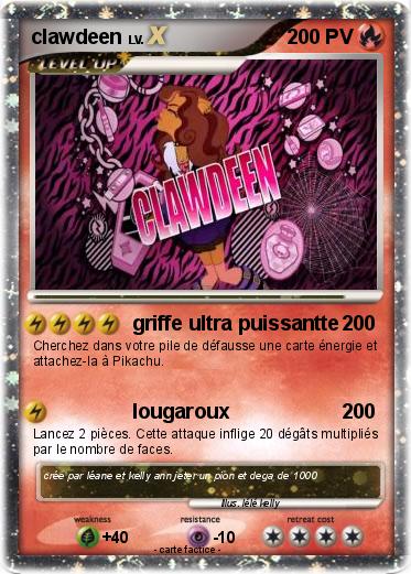 Pokemon clawdeen
