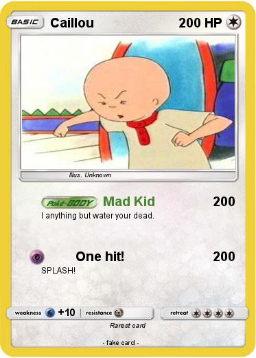 Pokemon Caillou