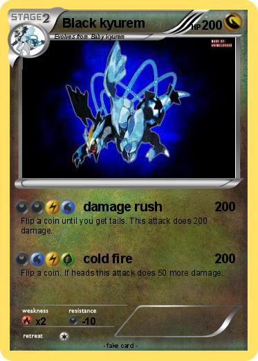 Pokemon Black kyurem