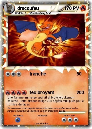 Pokemon dracaufeu