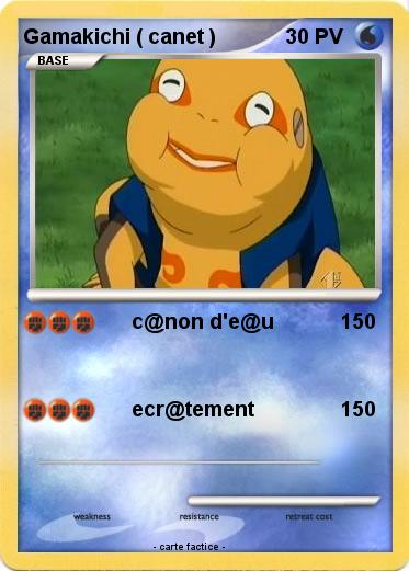 Pokemon Gamakichi ( canet )