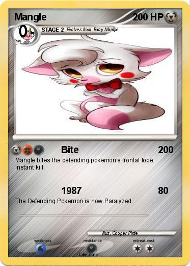 Pokemon Mangle