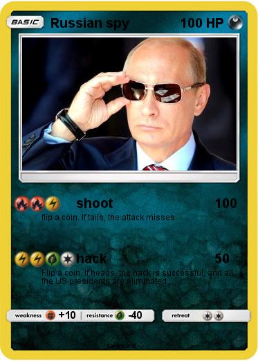 Pokemon Russian spy
