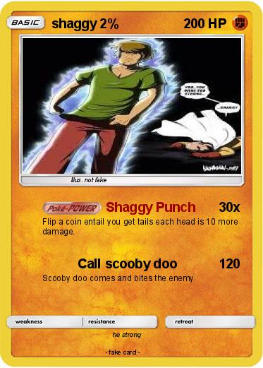 Pokemon shaggy 2%
