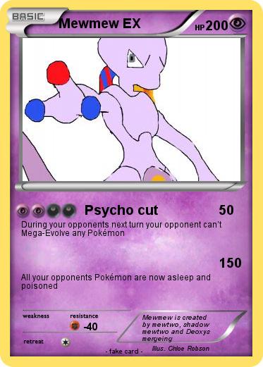 Pokemon Mewmew EX