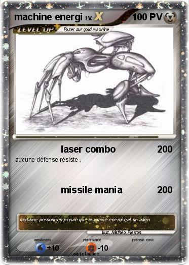 Pokemon machine energi