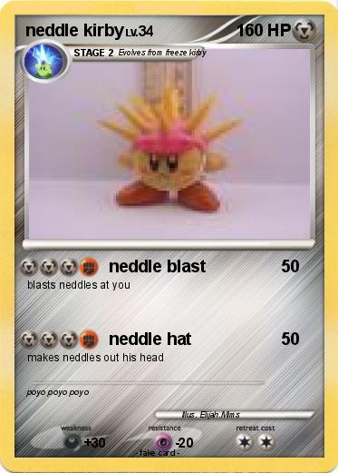 Pokemon neddle kirby