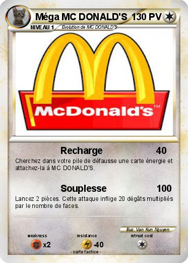 Pokemon Méga MC DONALD'S