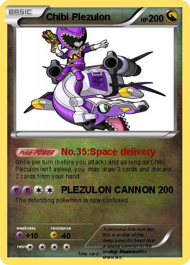 Pokemon Chibi Plezulon
