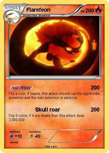 Pokemon Flarefeon