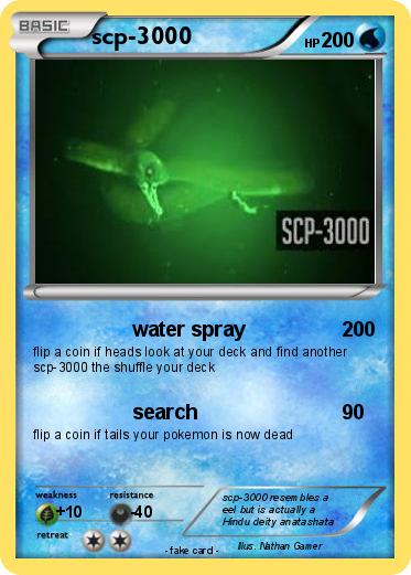 Pokemon scp-3000