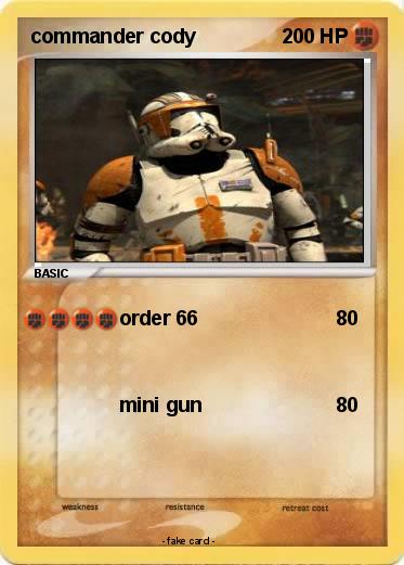 Pokemon commander cody