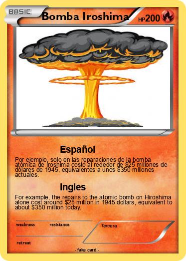 Pokemon Bomba Iroshima