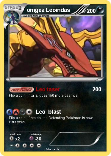 Pokemon omgea Leoindas