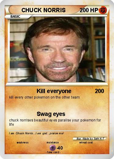 Pokemon CHUCK NORRIS